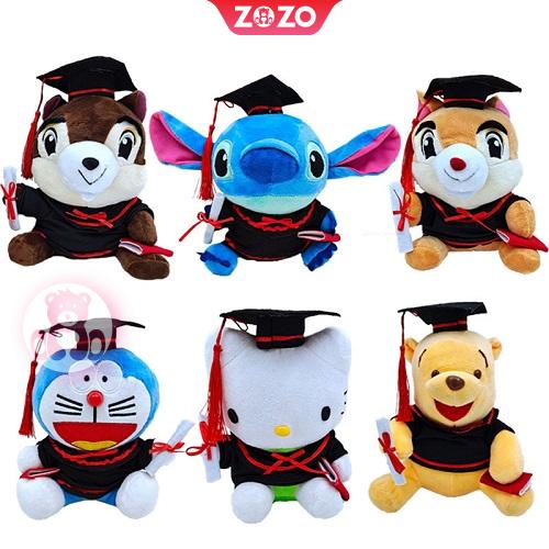 Thú bông tốt nghiệp may số lượng lớn