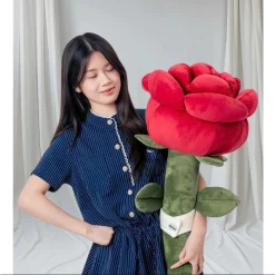 Gấu bông hoa hồng size lớn 70cm–1m